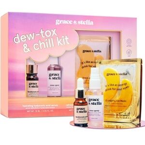 Grace & Stella Hydration and Energy‎ Set - Pink and Orange